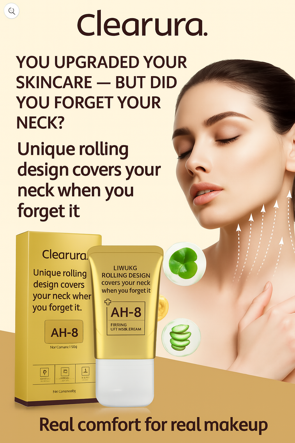 Clearura AH-8 Firming Neck Cream